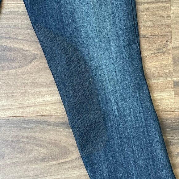 Ariat Halo Denim Knee Grip Breeches - 28R - Picture 3 of 5